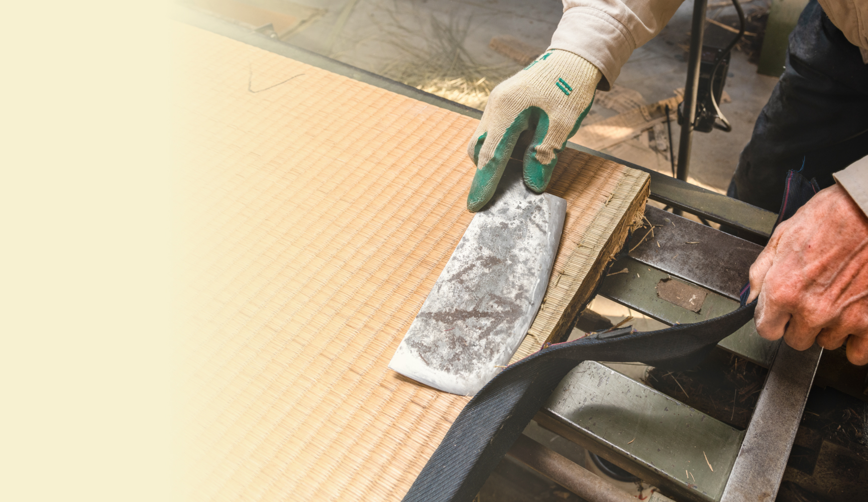 畳製造機器と畳店の構造改革